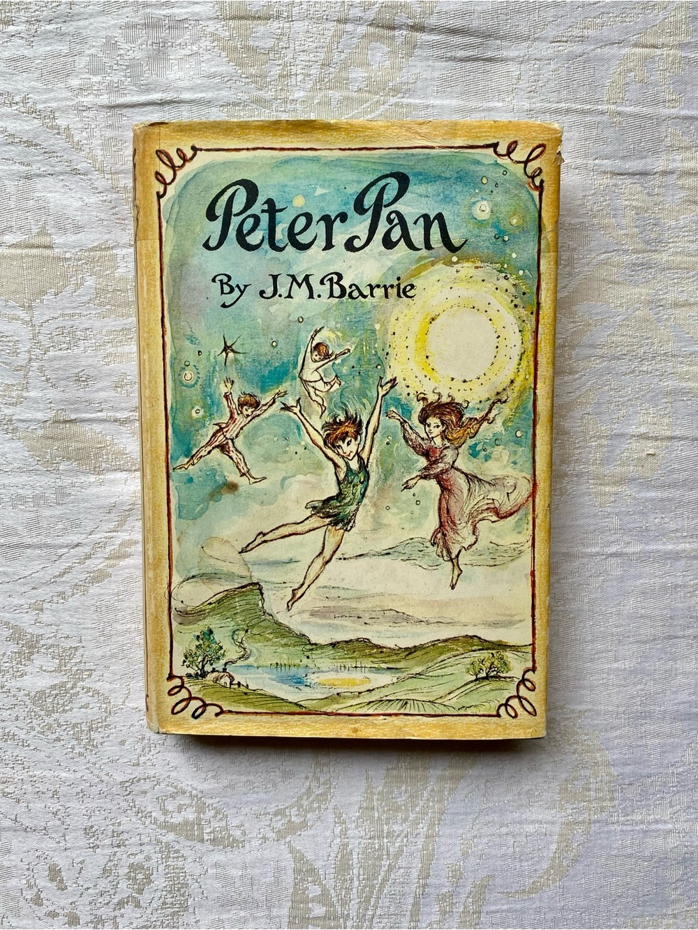 Vintage Peter Pan Hardcover Book by
J.M. Barrie